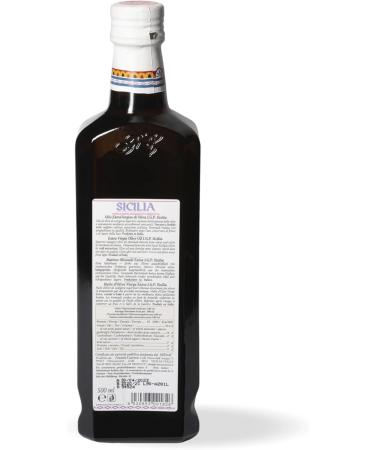 Extra Virgin Olive Oil Sicilia IGP 500ml - Buy Online on GoSupps.com
