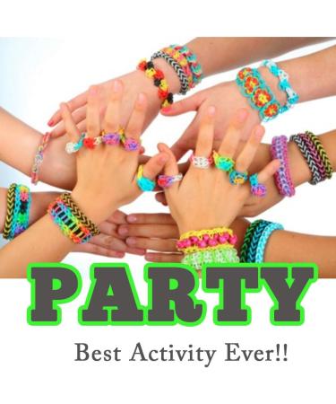 Rainbow Loom Crafting Kit | Loom, Metal Hook, Mini Loom, 600 Rubber Bands + 24 Clips - Buy Online on GoSupps.com