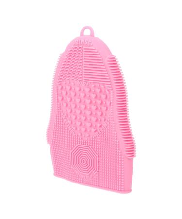 Makeup Brush Cleaning Pad | Beauty Tool Cleaner | 19x13cm Pink | Effortless Brush Care & Maintenance - Buy Online on GoSupps.com