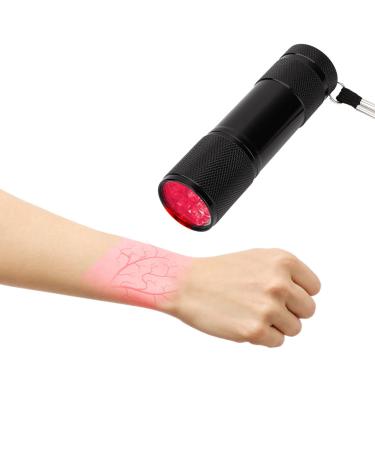 GAESHOW Red Light Vein Finder Portable Vein Finder Vein Finder Red Flashlight Vein Viewer Vein Locator Instrument for Hospitals or Clinic Home Use