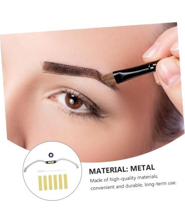 FOMIYES 3 pcs Line Mapping Measuring Eyebrow Measure Shaping Level Shaper Auxiliary Horizontal Tool Marker 1 count (Pack of 1) Silverx3pcs - Buy Online on GoSupps.com