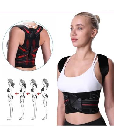 Posture Corrector Women Men Kids Invisible Back Straighter Posture Corrector Improve Posture Pain Relief for Neck Back Shoulders Back Posture Xx-Large Xx-Large(X) - Buy Online on GoSupps.com