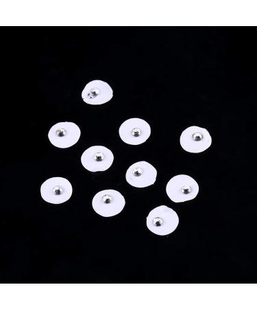 Dental Stones 10 Pcs - 2mm Tooth Crystal Ornaments & Jewelry Decorations | White Teeth Gems in Box - Buy Online on GoSupps.com