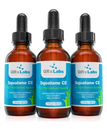 Organic Plant-Based Squalane Oil with Advanced Vitamin C - USDA Certified - 1 oz - Buy Online on GoSupps.com