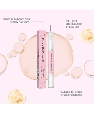 Stylo Repousse-cuticules L'huile Cuticle Oil Pusher Pen 2 En 1 Cuticle Remover Dissolvant De Cuticules Et Huile Pour Ongles Aux Parfums Rose Et Lavande Pour Soin De Manucure De Femmes - Buy Online on GoSupps.com