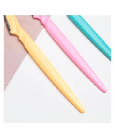 1/3 Pcs Women's Razors - Eyebrow & Lip Hair Remover - Sharp Stainless Steel Safety Knife (Blue) - International Shipping Available - Buy Online on GoSupps.com