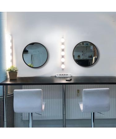 HTNDAYHE Magic Moon Mirror - Illuminated Lunar Makeup Mirror with 3 Brightness Lights - Buy Online on GoSupps.com