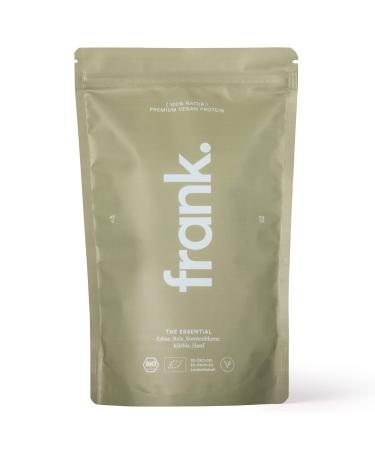 Glattol Frank Protein Vegan organic protein powder with 22g protein per serving Neutral taste without flavors & sweeteners 05 kg it**