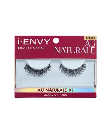 i ENVY by Kiss Strip Eyelashes KPE08 Au Naturale 01