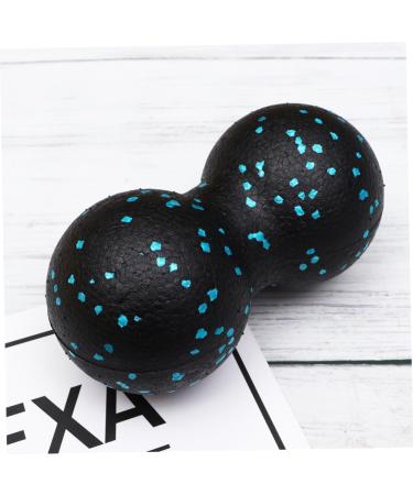 Marmerdo Massage Ball - 16.5x8.5x2cm Blue Peanut Gymnastics & Lacrosse Device for Foot Neck and Muscle Massage | Ideal Fitness & Yoga Tool - Buy Online on GoSupps.com
