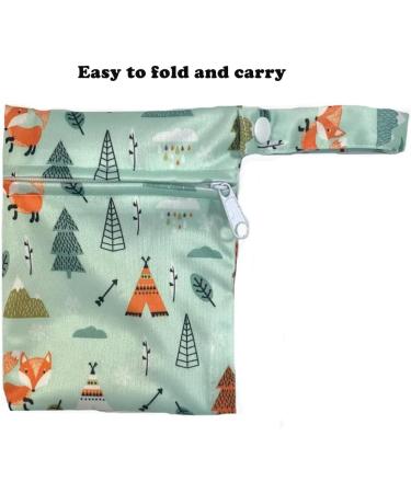Trasun Waterproof Wet Bag Organizer for Toddler Diapers - Brown Bear | Washable & Portable for Travel Gym Beach & Pool - Buy Online on GoSupps.com