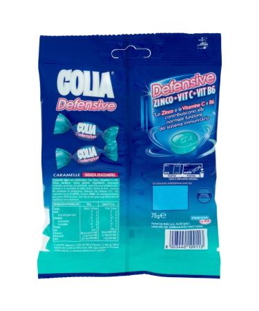 Buy 3x Perfetti Golia Defensive Zinco Sweets with Vitamin C & B6 - Fresh Taste Bonbons 75g & Italian Gourmet Polpa 400g - International Shipping Available! - Buy Online on GoSupps.com