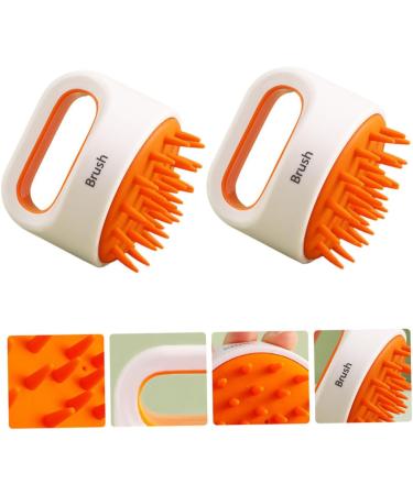 Fomiyes 4-Piece Shampoo Massage Brush Set | Scalp Massager Hairbrush for Deep Cleansing & Relaxation | Perfect Hair Care Tool for Shower - International Shipping Available! - Buy Online on GoSupps.com