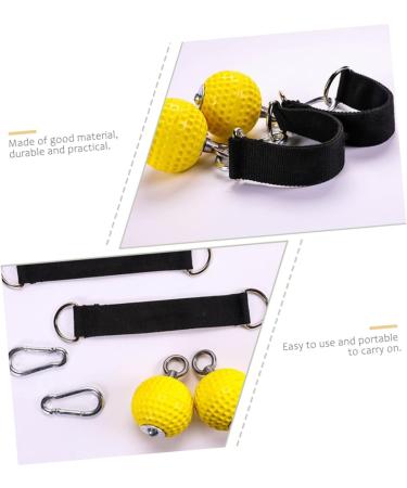 Healeeved Grip-Trainer - 2 Pcs Small Glasses Drink Fitness Balls for Nurses & Sports - Nylon Powerball Equipment (21x3.8cm) - International Shipping Available - Buy Online on GoSupps.com