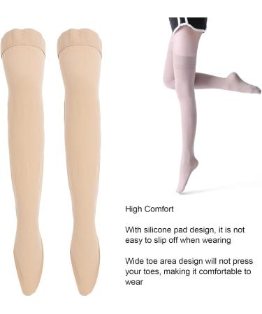 Closed Toe Compression Compression Stockings Socks Thigh Calf Shin Supports 2332mmHg Pressure Thigh High Compression Socks Closed Toe Sports Compression Stockings Graduated - Buy Online on GoSupps.com