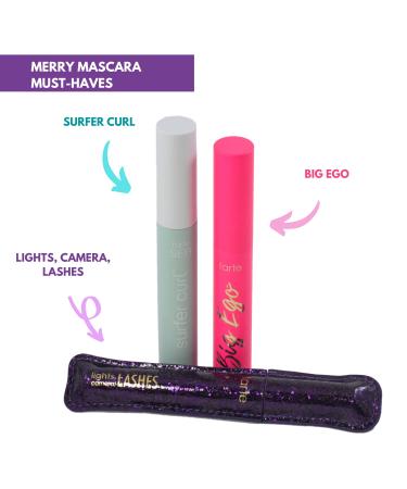 Tarte Cosmetics Merry Mascara Must-Haves Trio Gift Set - SEA Surfer, Lights Camera Lashes, Big Ego Mascara - Vegan & Long Lasting - 3 Piece Set - Buy Online on GoSupps.com