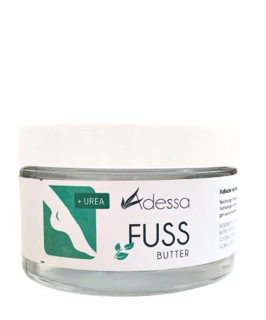 Adessa Foot Butter intensive care for dry skin with shea butter cocoa butter urea salicylic acid eucalyptus and peppermint 100 ml