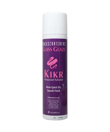 Backscratchers Kikr Activator - Fiberglass Or Silk Wrap Nail Extension Glue - 6 Oz