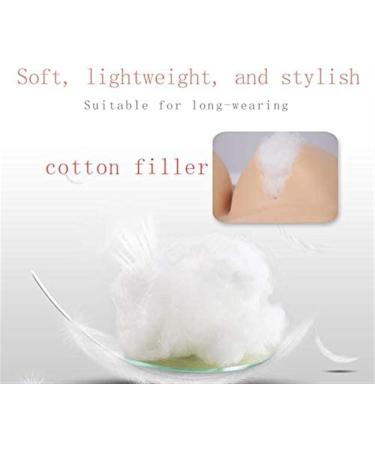 Knobco High Collar Realistic Silicone Breast Forms - Mastectomy Prosthetics Perfect for Halloween Cosplay Weddings | Yellow Skin Size H - Buy Online on GoSupps.com