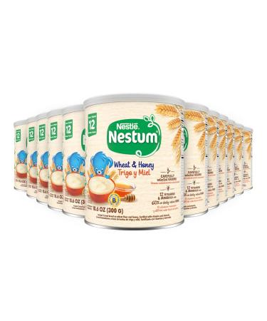 Nestle Nestum Instant Cereal, Wheat & Honey, 10.5 Ounce (Pack of 12)