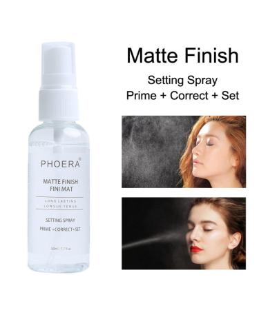 Allbesta Make-up Setting Fixing Spray - Oil-Free Matte Finish for Long-Lasting Fresh-Looking Make-up | 50ml - Buy Online on GoSupps.com