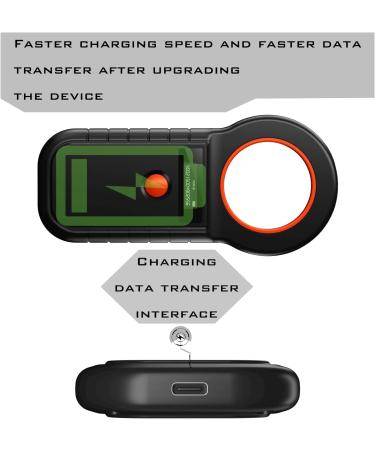 Smoostart Pet Microchip Scanner - ISO11784/FDX-B Reader for Dogs & Cats | Save 128 Data - New Black - Buy Online on GoSupps.com
