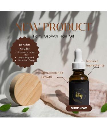 Natural Hair Growth Oil 100ml | Stimulate Growth & Prevent Loss - International Shipping - Buy Online on GoSupps.com