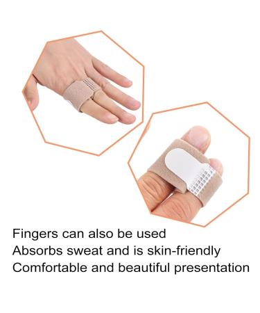 Reusable Fabric Wrapped Foot Pads for Broken Toe Relief | Hammertoe Orthotics | Pack of 6 (Beige) - Comfortable Support for Pain Relief - Buy Online on GoSupps.com