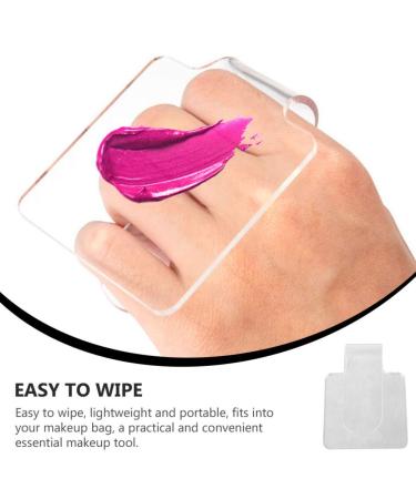 Uonlytech 2pc Nail Palette Pins - Clear Manicure Pocket Makeup Gadgets for Nail Art & Primer Scraping - Buy Online on GoSupps.com