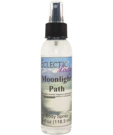 Moonlight Path Body Spray 4 ounces Body Mist for Women with Clean Light & Gentle Fragrance Long Lasting Perfume with Comforting Scent for Men & Women Cologne with Soft Subtle Aroma For Daily Use Regular Strength 4 Fl Oz (Pack of 1)
