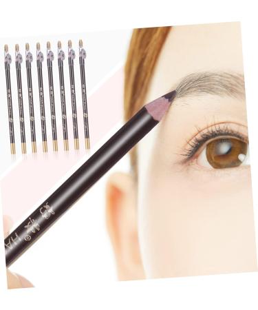 Didiseaon 8pcs Black Colored Pencils Makeup Sharpener Eyeliner Sharpener Black Eyebrow Pencil 1 count (Pack of 1) Coffee - Buy Online on GoSupps.com