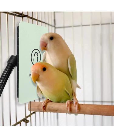 Kokopro Bird Heater for Cage - 10W Snuggle Up Warmer for African Grey, Parakeets, Parrots | 3.7x5.7 - Buy Online on GoSupps.com