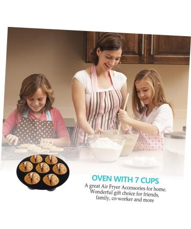 Zerodeko 2pcs Silicone Cake Cup Kitchen Accessories Kitchen Accesories Blackc Grids Cake Cups Cake Making Tool Silicone Molds Popsicles Molds Muffin Pans Silicone Bakeware Muffin Cake Cups 21X21X4.5CM Black - Buy Online on GoSupps.com