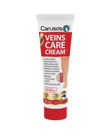 Carusos Natural Health Veins Care Cream 75g
