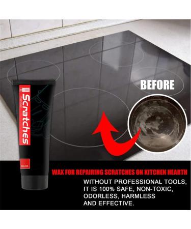 Scratch Free Stove Top Scratch Remover Cooktop Heavy Duty Cleaner And Polish Glass Ceramic Stove Top Cleaner Multipurpose Cooktop Cleaner for Household (1PC) - Buy Online on GoSupps.com