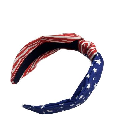 RUIFUU American Flag Knotted Headband | Independence Day USA Patriotic 4th of July - Buy Online on GoSupps.com