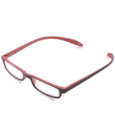 I NEED YOU HANGOVER Fun G67500 with metal spring hinge anthracite-red 3 diopters