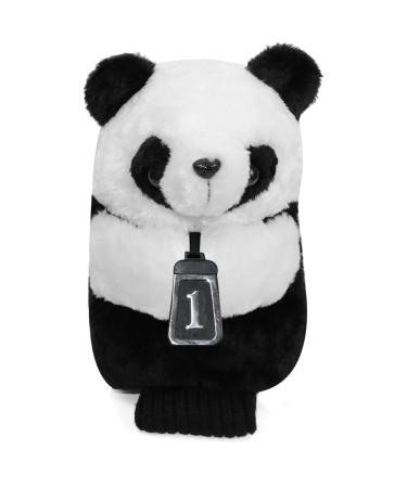 LeFeng Animal Golf Headcovers, Funny Golf Head Covers Collection for Driver and Fairway Wood, Cute and Soft Golf Club Protector Driver Wood Panda