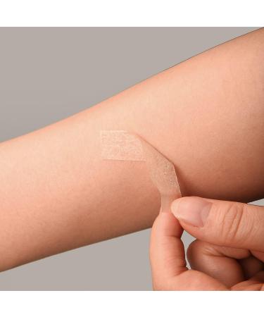 AOVNA 0.5 Inch x 10 Yards Flexible Micropore Skin Tape for Wound Dressing - Pack of 12 - Buy Online on GoSupps.com
