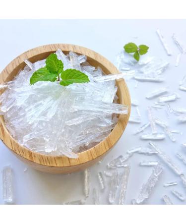 Menthol Crystals - 100% Pure Mentha Arvensis USP Food Grade - Buy Online on GoSupps.com