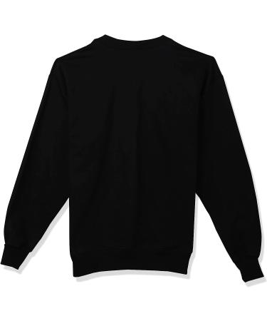 Hanes Men's Ultimate Cotton Heavyweight Crewneck Sweatshirt - Large, Black - Buy Online on GoSupps.com