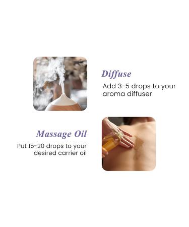100% Pure Lavender Essential Oil - Handcrafted for Diffuser & Aromatherapy - 10ml - Buy Online on GoSupps.com