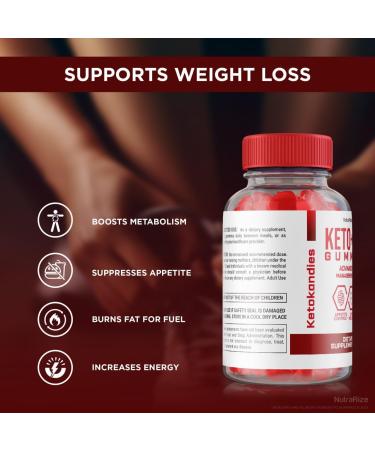NutraRize KetoKandies Keto+ACV Gummies for Weight Loss Maximum Strength Supplement Gomitas Reviews (60 Gummies) 60 Count (Pack of 1) - Buy Online on GoSupps.com
