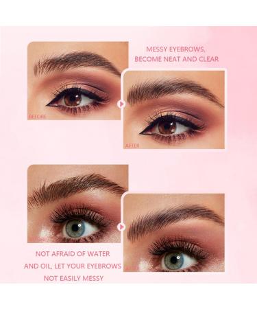 Clear Eyebrow Gel & Brow Comb - Long-Lasting 3D Eyebrow Wax for Perfect Shaping | International Shipping Available - Buy Online on GoSupps.com