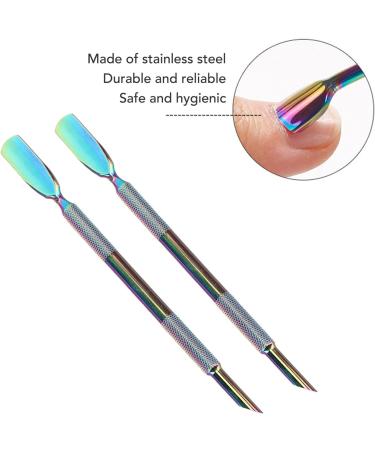 Stainless Steel Nail Prep Removal Dead Skin Elimination For Salon Quality Nails Promotes Healthy Nails Lightweight And Portable Manicure Set Suitable For Home Use Or - Buy Online on GoSupps.com