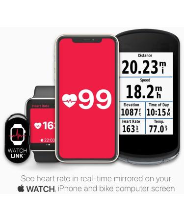 Apple Watch LINK Pod - Heart Rate Broadcaster for Workout Equipment (Series 3 & Newer) - Buy Online on GoSupps.com