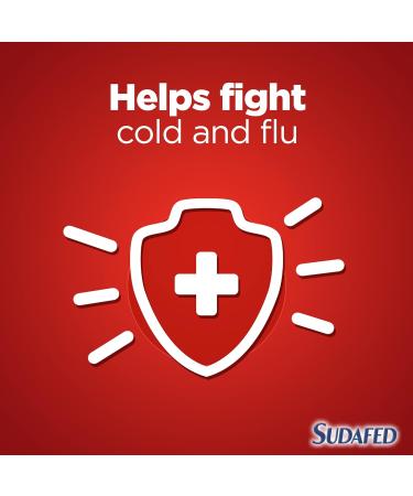 Sudafed Mucus Relief Day/Night Capsules - 16 Count - Unblock Nose, Ease Aches - Day & Night Formula - Buy Online on GoSupps.com