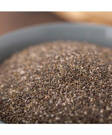 Organic Black Chia Seeds 1kg - Eco-Friendly Plastic-Free Packaging | s ssundclever.de  - Buy Online on GoSupps.com