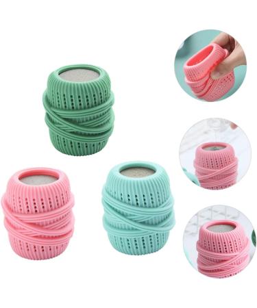 Alipis Washing Machine Balls 3pcs Set Washing Machine Laundry Ball Dryer Reusable Laundry Scrub Balls Dryer Washing Soap Washing Machine Soap Ball Sponge Anti-tangle Cleaning Ball - Buy Online on GoSupps.com