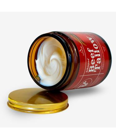 Beef Tallow for Skin - Beef Tallow face and body Balm Natural Cream 6 oz (Pack of 1) | Grass-Fed Beef Tallow All-Natural Moisturizer Whipped Beef tallow Cream for Smooth Skin Vitamins A C D E Apple - Buy Online on GoSupps.com